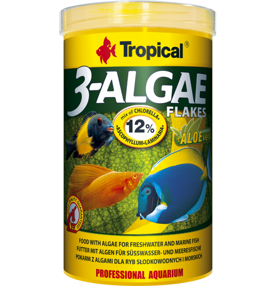 TROPICAL 3-Algae Flakes 250 ML
