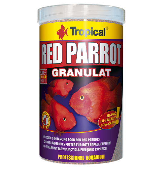 TROPICAL Red Parrot Granulat
